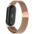 Ремешок Deexe Milanese Stainless Steel для Xiaomi Mi Smart Band 8 / 9 - Rose Gold: фото 1 из 8