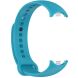 Ремешок Deexe Soft Silicone для Xiaomi Mi Smart Band 8 / 9 - Sky Blue (326042SL). Фото 4 из 5
