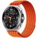 Ремешок Deexe Soft Weave для Samsung Galaxy Watch 8 (40/44mm) / 8 Classic - Orange (384035O). Фото 2 из 5