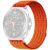 Ремешок Deexe Soft Weave для Samsung Galaxy Watch 8 (40/44mm) / 8 Classic - Orange: фото 1 из 5