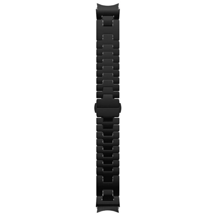 Ремешок Deexe Stainless Steel QuickFit для Samsung Galaxy Watch 4 / 5 / 6 / 7 / FE (40mm) - Black: фото 3 из 6