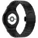 Ремешок Deexe Stainless Steel QuickFit для Samsung Galaxy Watch 4 / 5 / 6 / 7 / FE (40mm) - Black (358125B). Фото 1 из 6