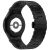 Ремінець Deexe Stainless Steel QuickFit для Samsung Galaxy Watch 4 / 5 / 6 / 7 / FE (40mm) - Black: фото 1 з 6