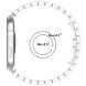 Ремінець Deexe Steel Strap для Huawei Watch Fit 3 - Black (357106B). Фото 7 з 7