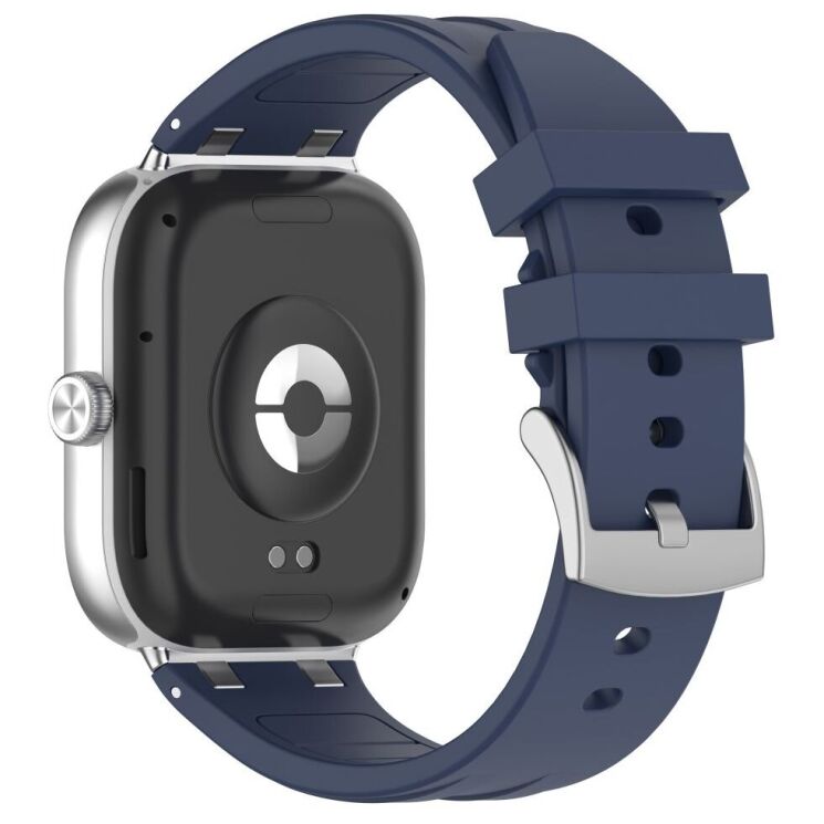 Ремешок Deexe Vortex для Xiaomi Redmi Watch 4 / Watch 5 / Mi Smart Band 8 Pro / Band 9 Pro - Navy Blue: фото 3 из 8