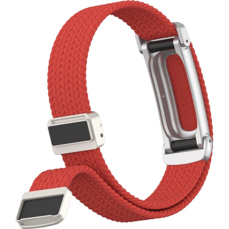 Ремешок для часов Deexe Knitted Strap для Google Fitbit Air - Red (258017R) Ремешок для часов Deexe Knitted Strap для Google Fitbit Air - Red: фото 4 из 5