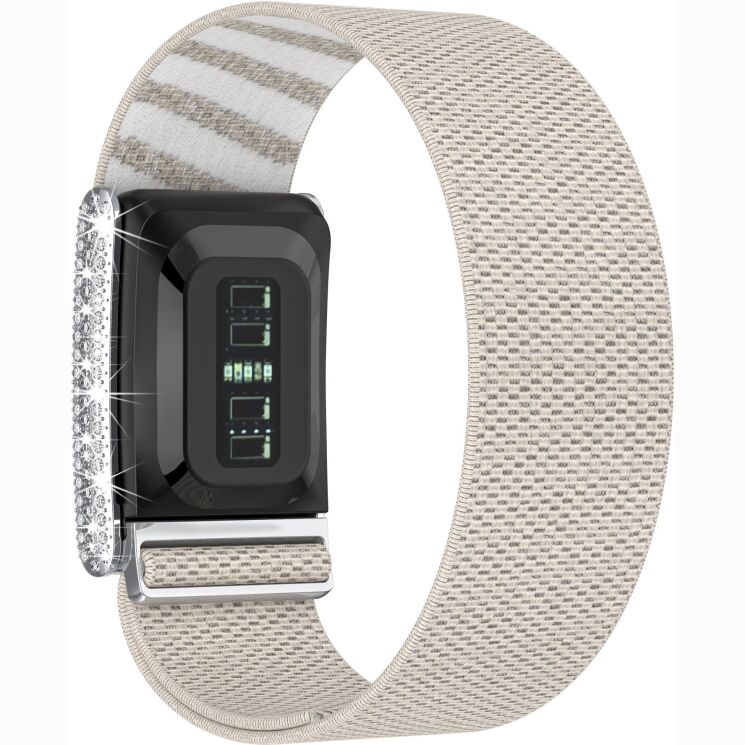 Ремешок для часов Deexe Shiny Strap для WHOOP 5.0 - Stone Color (403108SC) Ремешок для часов Deexe Shiny Strap для WHOOP 5.0 - Stone Color: фото 2 из 6