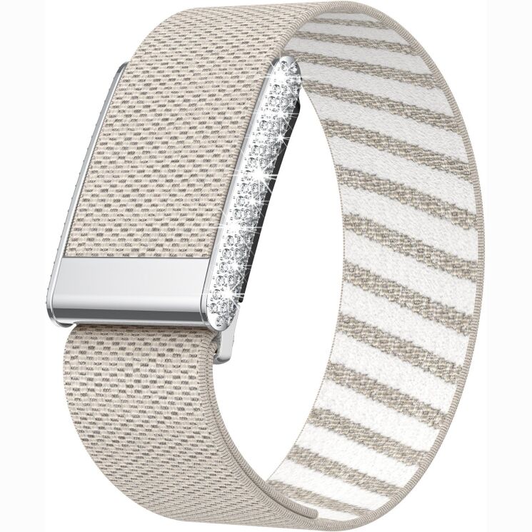 Ремешок для часов Deexe Shiny Strap для WHOOP 5.0 - Stone Color (403108SC) Ремешок для часов Deexe Shiny Strap для WHOOP 5.0 - Stone Color: фото 1 из 6