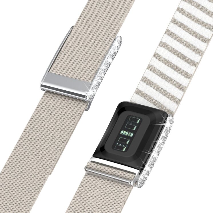 Ремешок для часов Deexe Shiny Strap для WHOOP 5.0 - Stone Color (403108SC) Ремешок для часов Deexe Shiny Strap для WHOOP 5.0 - Stone Color: фото 3 из 6