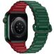 Ремінець Hoco WA06 для Apple Watch 42 (Series 10/11) / 41 / 40 / SE 40 / 38 - Green / Red (345129GR). Фото 1 з 4