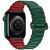 Ремінець Hoco WA06 для Apple Watch 42 (Series 10) / 41 / 40 / SE 40 / 38 - Green / Red: фото 1 з 4
