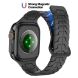 Ремешок Reframe Dragon Skin для Apple Watch 46 / 45 / 44 / SE 44 / 42 (Series 1-3) / Ultra / Ultra 2 - Black (371822B). Фото 2 из 8