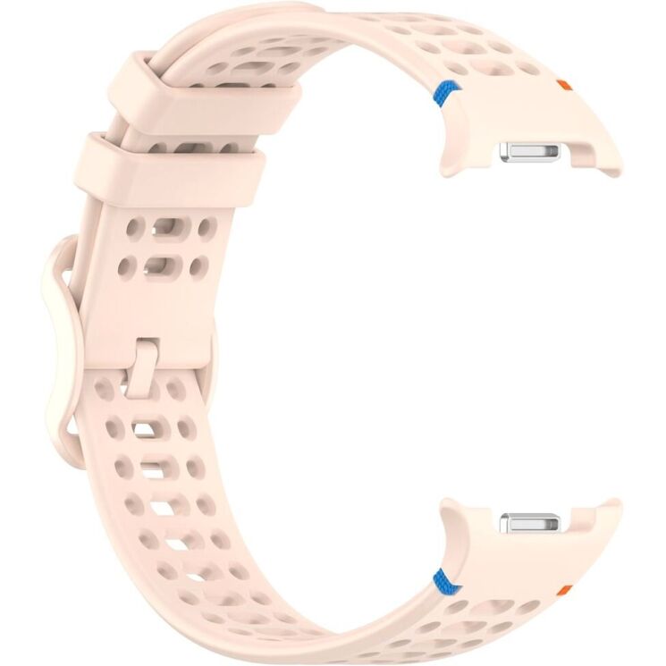 Ремінець Reframe Holes Design для Samsung Galaxy Watch 8 (40/44mm) / 8 Classic - Pink: фото 4 з 7