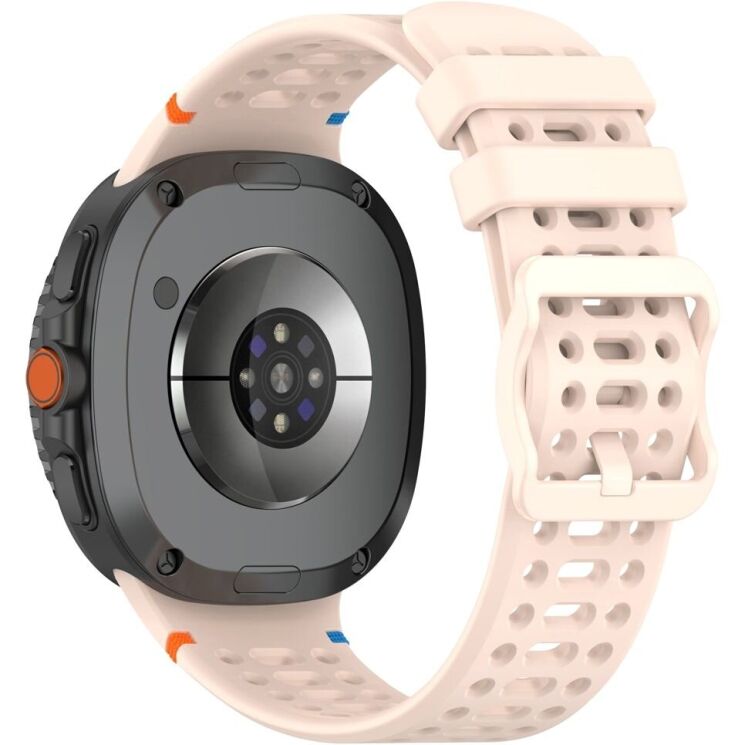 Ремінець Reframe Holes Design для Samsung Galaxy Watch 8 (40/44mm) / 8 Classic - Pink: фото 1 з 7