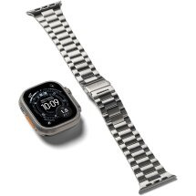 Ремінець Ringke Metal One Air для Apple Watch 46 / 44 / SE 44 / 45 / Ultra / Ultra 2 / Ultra 3 (49mm) 8800328813779 - Silver: фото 1 з 15