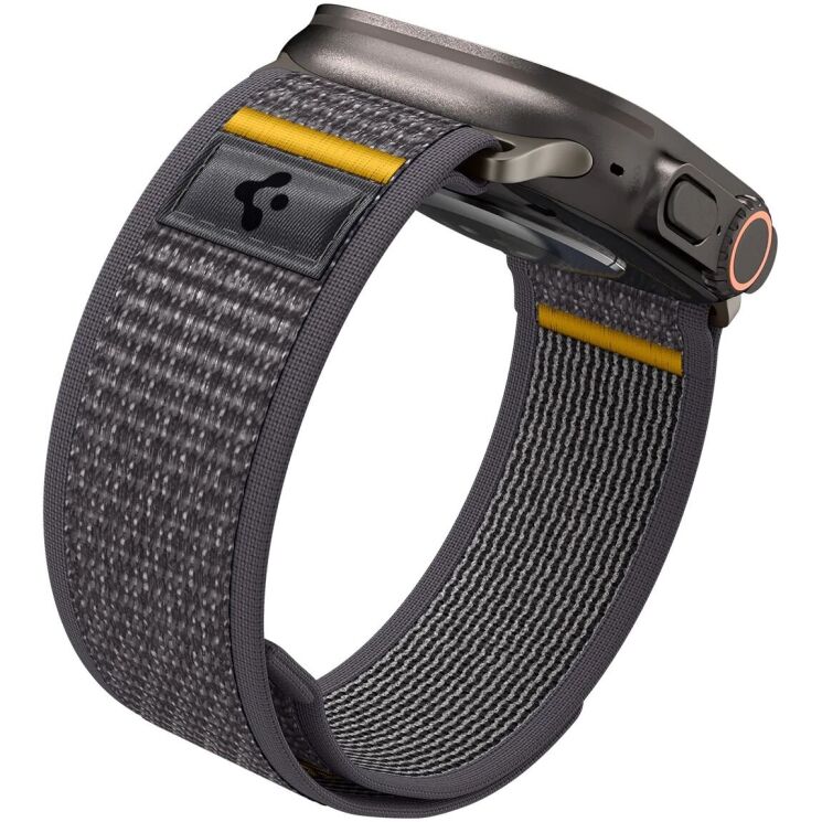 Ремешок Spigen (SGP) Athlex Air для Apple Watch 46 / 45 / 44 / SE 44 / Ultra / Ultra 2 (AMP09034) - Active Gray: фото 8 из 17