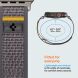 Ремешок Spigen (SGP) Athlex Air для Apple Watch 46 / 45 / 44 / SE 44 / Ultra / Ultra 2 (AMP09034) - Active Gray (371823H). Фото 13 из 17