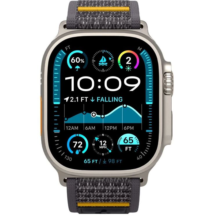 Ремешок Spigen (SGP) Athlex Air для Apple Watch 46 / 45 / 44 / SE 44 / Ultra / Ultra 2 (AMP09034) - Active Gray: фото 2 из 17