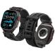Ремешок Spigen (SGP) DuraPro Armor для Apple Watch 46 / 45 / 44 / SE 44 / 42 (Series 1-3) / Ultra / Ultra 2 - Black Edition (345103BE). Фото 6 из 17