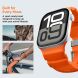 Ремешок Spigen WBS2 Band для Apple Watch 46 / 45 / 44 / SE 44 / 42 (Series 1-3) / Ultra / Ultra 2 / Ultra 3 (AMP10509) - Orange (371849O). Фото 14 из 17