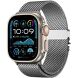 Ремешок Tech-Protect Milano для Apple Watch 46 / 44 / SE 44 / 45 / Ultra / Ultra 2 (49mm) - Silver (371820S). Фото 1 из 4