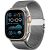 Ремешок Tech-Protect Milano для Apple Watch 46 / 44 / SE 44 / 45 / Ultra / Ultra 2 (49mm) - Silver: фото 1 из 4