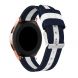Ремінець UniCase Nylon для Samsung Galaxy Watch 42mm - Blue / White (116907D). Фото 4 з 5