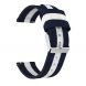 Ремінець UniCase Nylon для Samsung Galaxy Watch 42mm - Blue / White (116907D). Фото 2 з 5