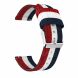 Ремінець UniCase Nylon для Samsung Watch Active / Active 2 40mm / Active 2 44mm - Red / White / Blue (223108A). Фото 3 з 5