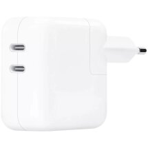 Мережевий зарядний пристрій Apple 35W Dual USB-C (MW2K3ZM/A) - White: фото 1 з 3
