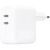 Сетевое зарядное устройство Apple 35W Dual USB-C (MW2K3ZM/A) - White: фото 1 из 3