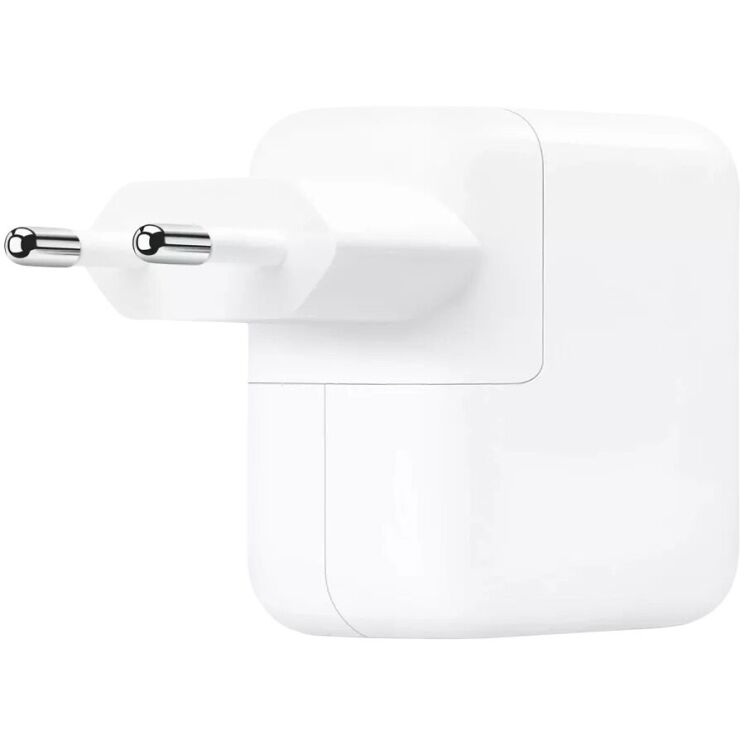 Сетевое зарядное устройство Apple 35W Dual USB-C (MW2K3ZM/A) - White: фото 2 из 3