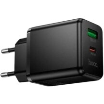 Сетевое зарядное устройство Hoco C157A PD30W+QC3.0 - Black: фото 1 из 6