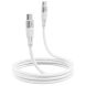 Мережевий зарядний пристрій Proove Silicone Power 30W + кабель Type-C to Type-C - White (960104W). Фото 4 з 6