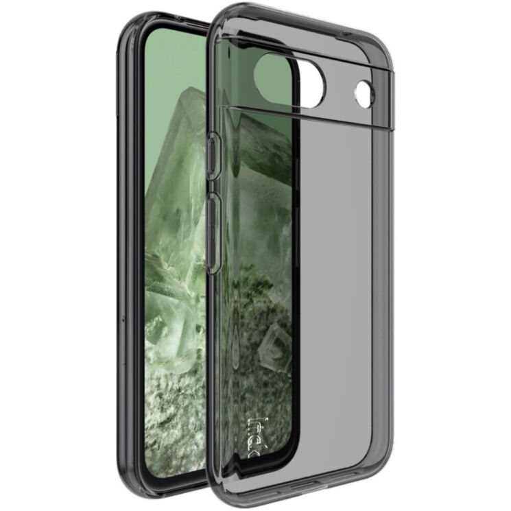 Силиконовый чехол IMAK UX-5 Series для Google Pixel 8A - Transparent Black: фото 1 из 11