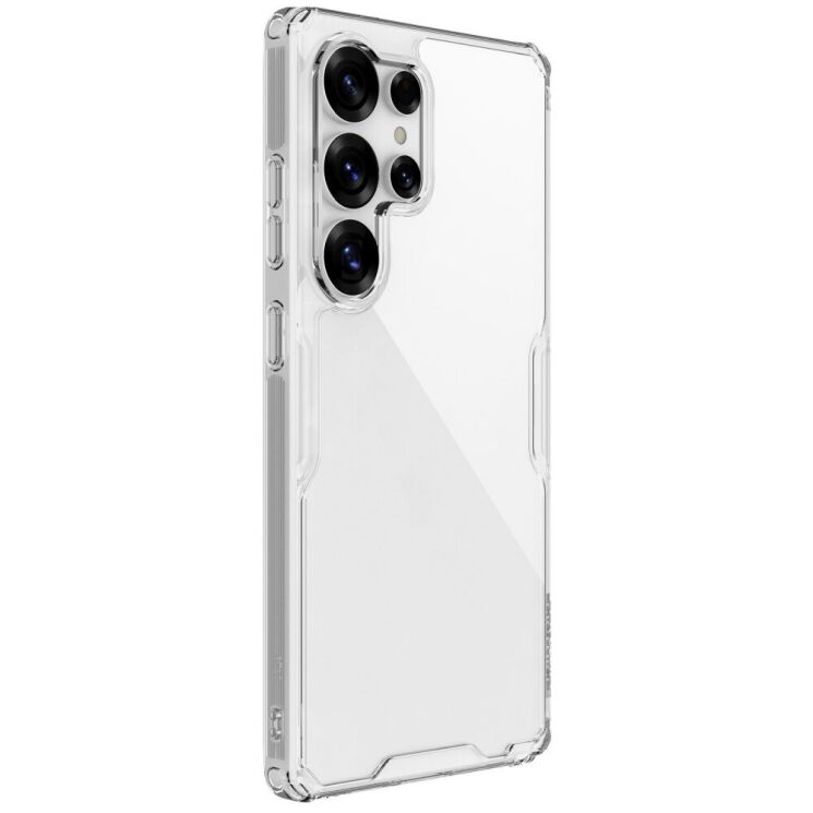 Силиконовый чехол NILLKIN Nature TPU Pro для Samsung Galaxy S25 Ultra (S938) - White: фото 3 из 12