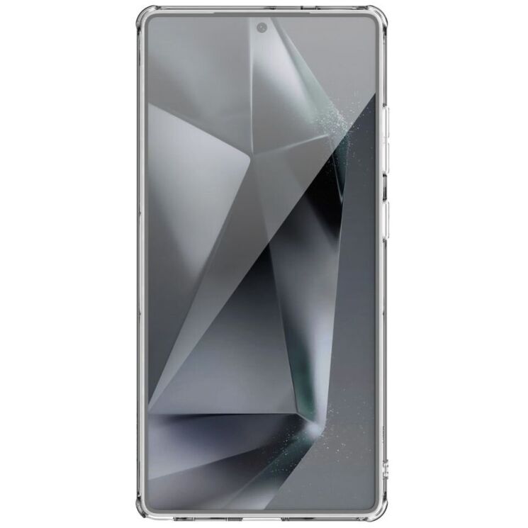 Силиконовый чехол NILLKIN Nature TPU Pro для Samsung Galaxy S25 Ultra (S938) - White: фото 4 из 12