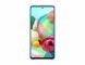 Силиконовый чехол Silicone Cover для Samsung Galaxy A71 (A715) EF-PA715TLEGRU - Blue (313054L). Фото 4 из 5