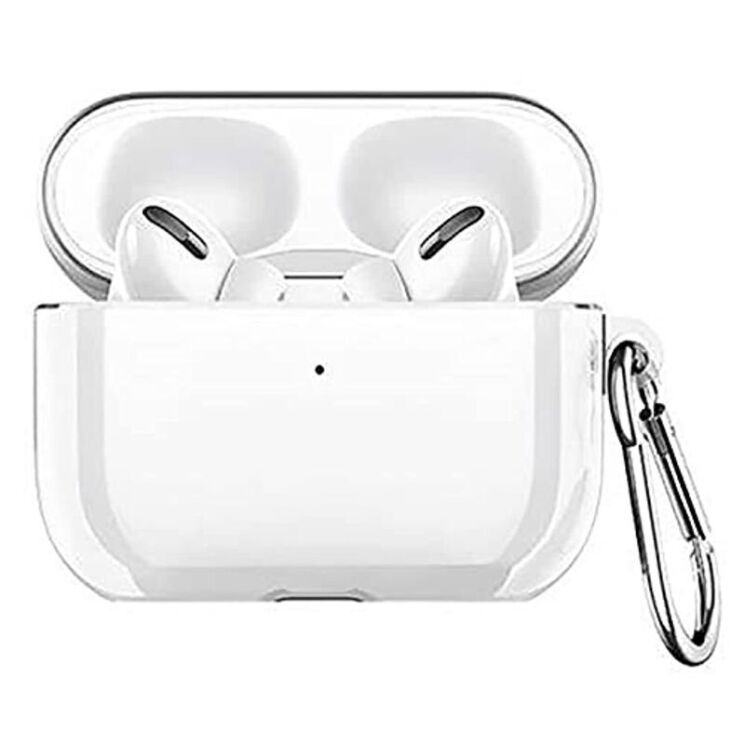 Силіконовий чохол USAMS US-BH570 Silicone Case для Apple AirPods Pro - Transparent: фото 1 з 8