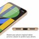 Силиконовый чехол X-LEVEL Matte для Google Pixel 4 XL - Gold (236925F). Фото 3 из 7