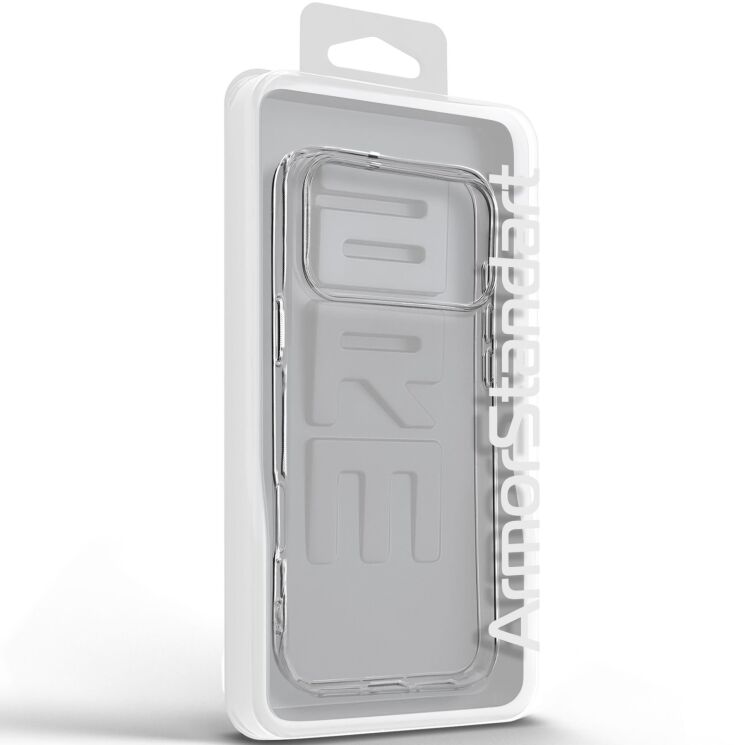 Силиконовый (TPU) чехол ArmorStandart Air Series для iPhone 18 Pro Max / 17 Pro Max - Clear (423915T) Силиконовый (TPU) чехол ArmorStandart Air Series для iPhone 18 Pro Max / 17 Pro Max - Clear: фото 3 из 6