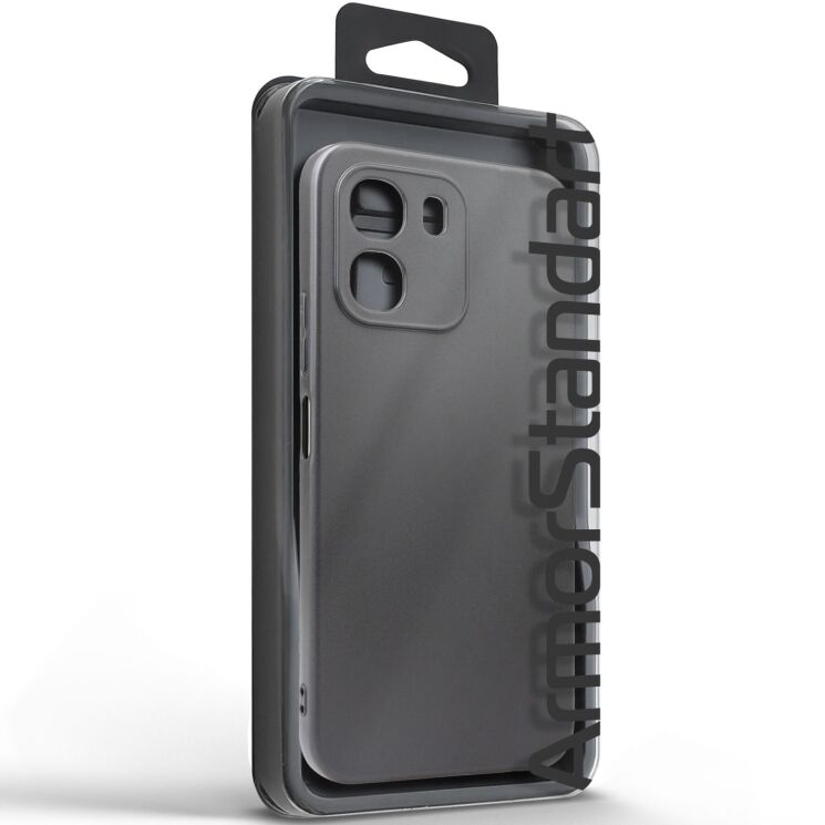Силиконовый (TPU) чехол ArmorStandart Matte Slim Fit для OPPO A6 - Black (407700B) Силиконовый (TPU) чехол ArmorStandart Matte Slim Fit для OPPO A6 - Black: фото 3 из 5