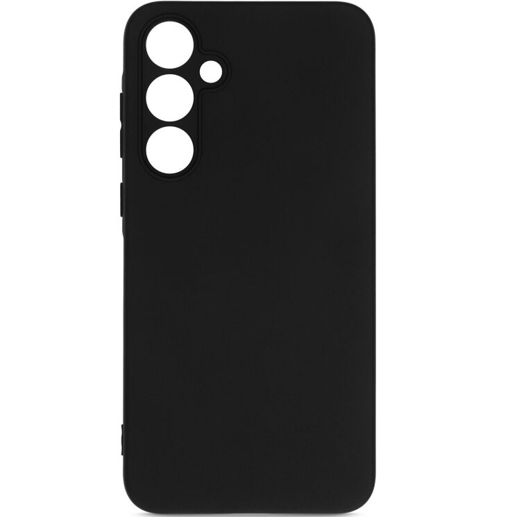Силиконовый (TPU) чехол ArmorStandart Matte Slim Fit для Samsung Galaxy M35 (M356) - Black: фото 1 из 5