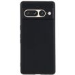 Силиконовый (TPU) чехол Deexe Matte Case для Google Pixel 7 Pro - Black (308253B)