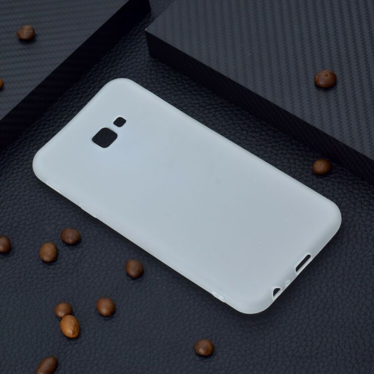 Силиконовый (TPU) чехол Deexe Matte Case для Samsung Galaxy J4+ (J415) - White: фото 6 из 6