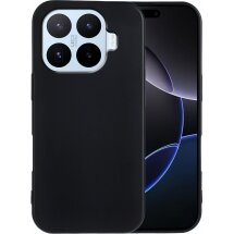 Силиконовый (TPU) чехол Deexe Matte Case для Xiaomi 17T - Black: фото 1 из 7