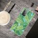 Силиконовый (TPU) чехол Deexe Pretty Glossy для Samsung Galaxy A53 - Green Leaves (292606B). Фото 2 из 4