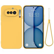 Силіконовий (TPU) чохол Deexe Silicone Case для Nothing Phone (4a) - Yellow: фото 1 з 9