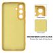 Силиконовый (TPU) чехол Deexe Silicone Case для Samsung Galaxy S26 FE - Green (412712G). Фото 7 из 9