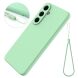 Силиконовый (TPU) чехол Deexe Silicone Case для Samsung Galaxy S26 FE - Green (412712G). Фото 8 из 9